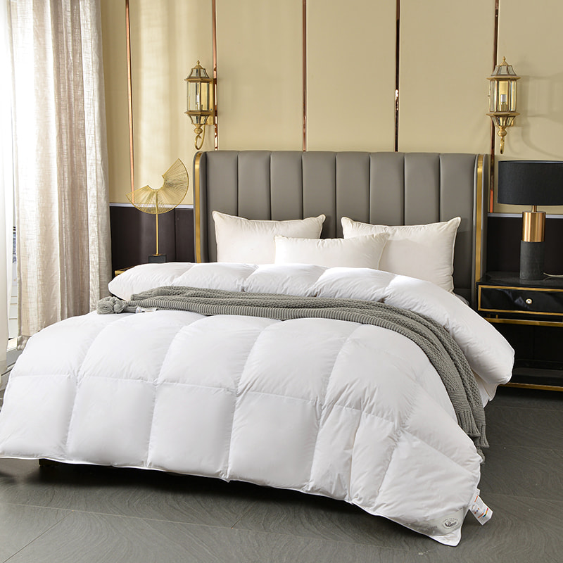 টেকসই এবং শ্বাস প্রশ্বাসের হাঁস ডাউন কুইল্ট